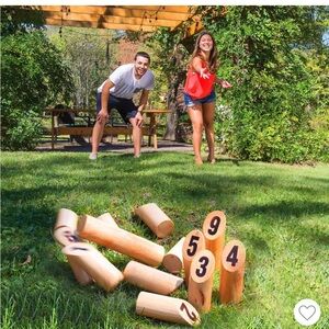 Wooden Lawn Game Set